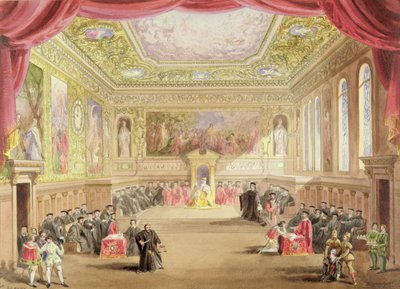The Trial, Act IV, Scene I from Charles Kean
